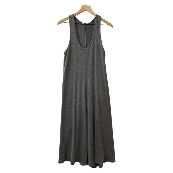 Calme Dresses & Skirts - Calme by Johnny Was Gray Midi Tank Dress Size‎ L Soft Tencel Blend Flared NWT